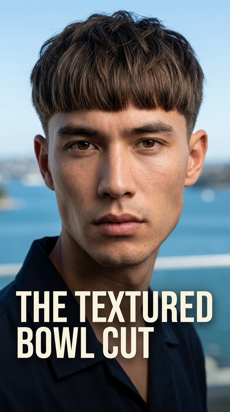 The Textured Bowl Cut