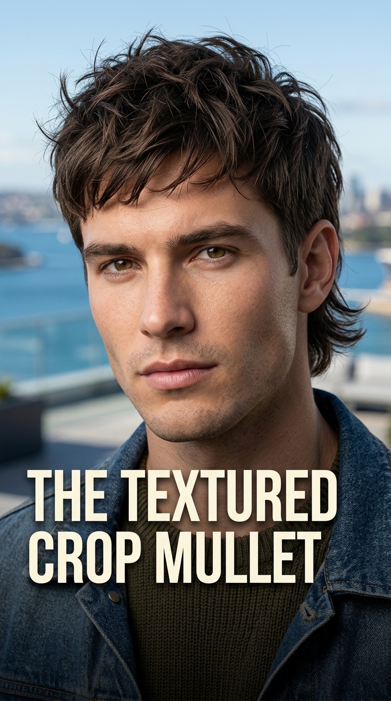 The Textured Crop Mullet