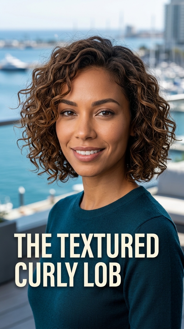 The Textured Curly Lob