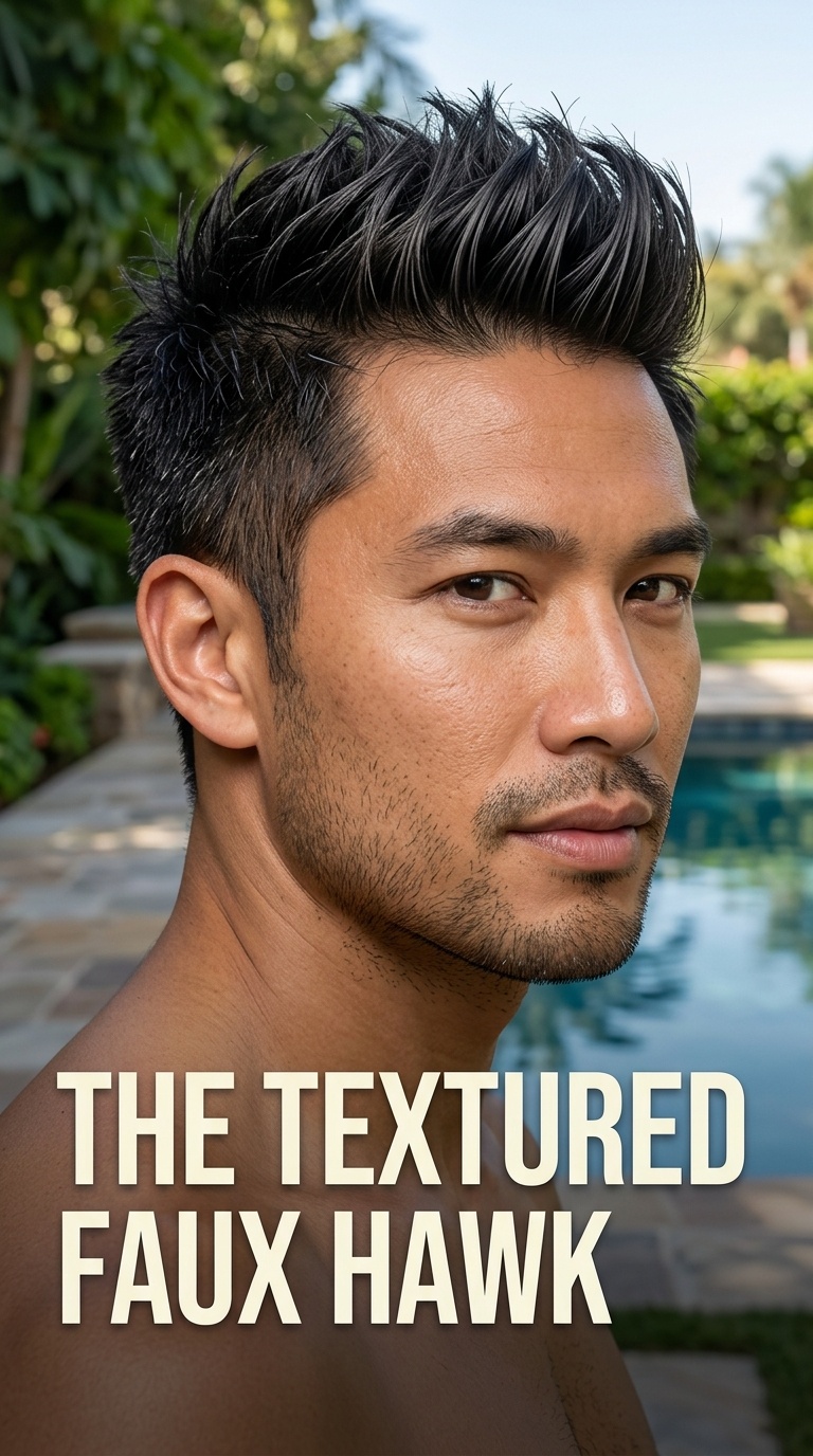The Textured Faux Hawk