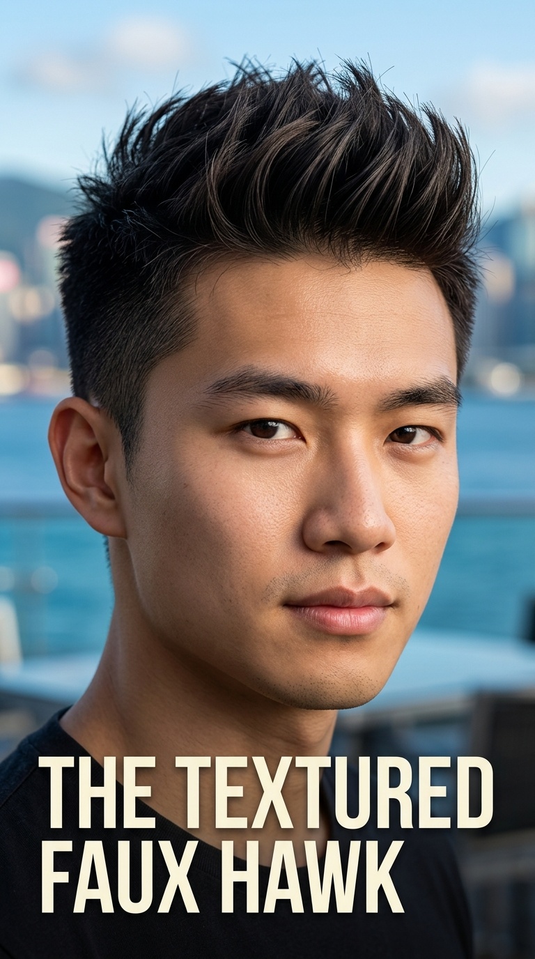 The Textured Faux Hawk