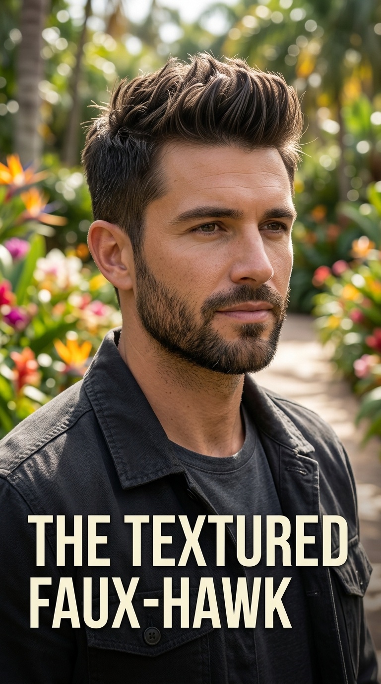 The Textured Faux-Hawk