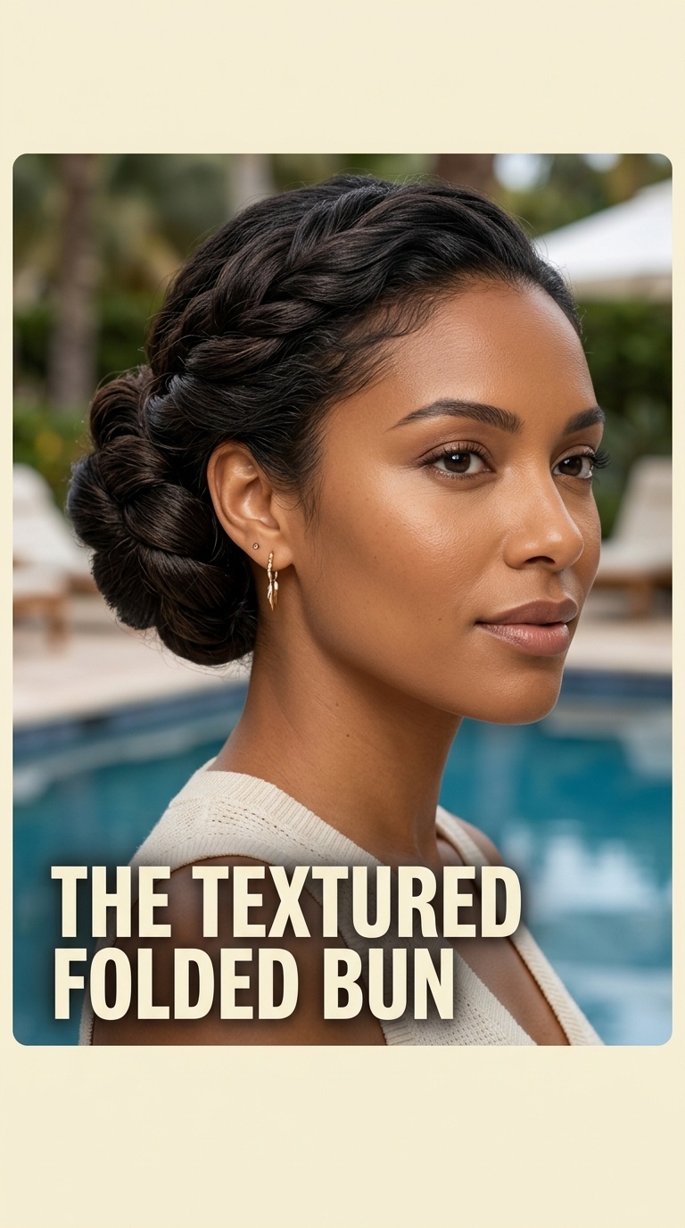 The Textured Folded Bun