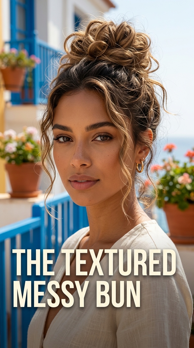 The Textured Messy Bun