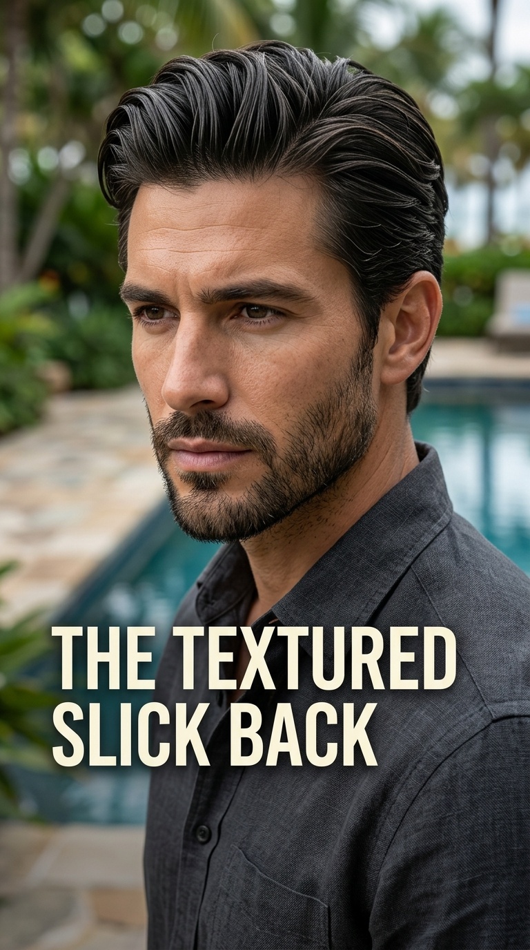 The Textured Slick Back