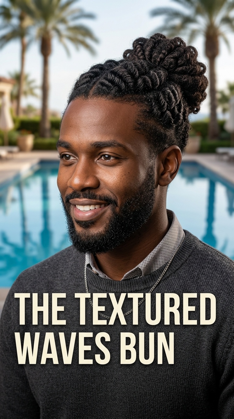 The Textured Waves Bun
