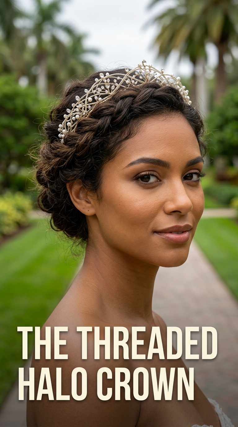 The Threaded Halo Crown