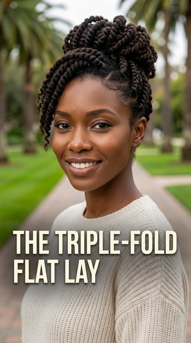 The Triple-Fold Flat Lay