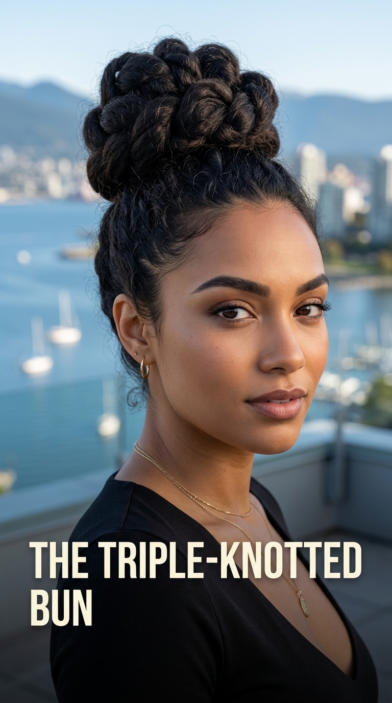 The Triple-Knotted Bun