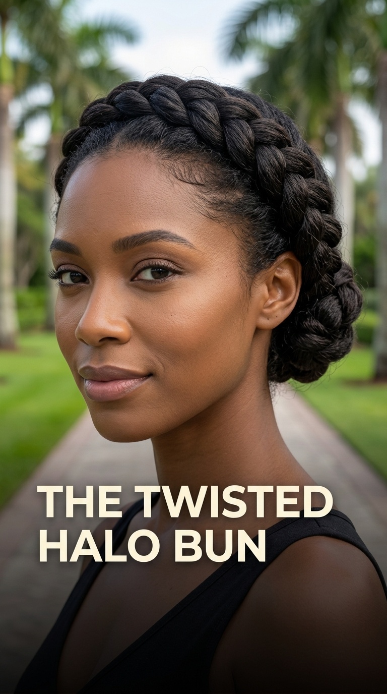 The Twisted Halo Bun