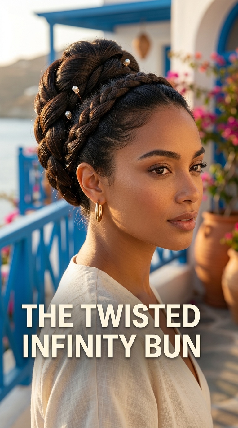 The Twisted Infinity Bun