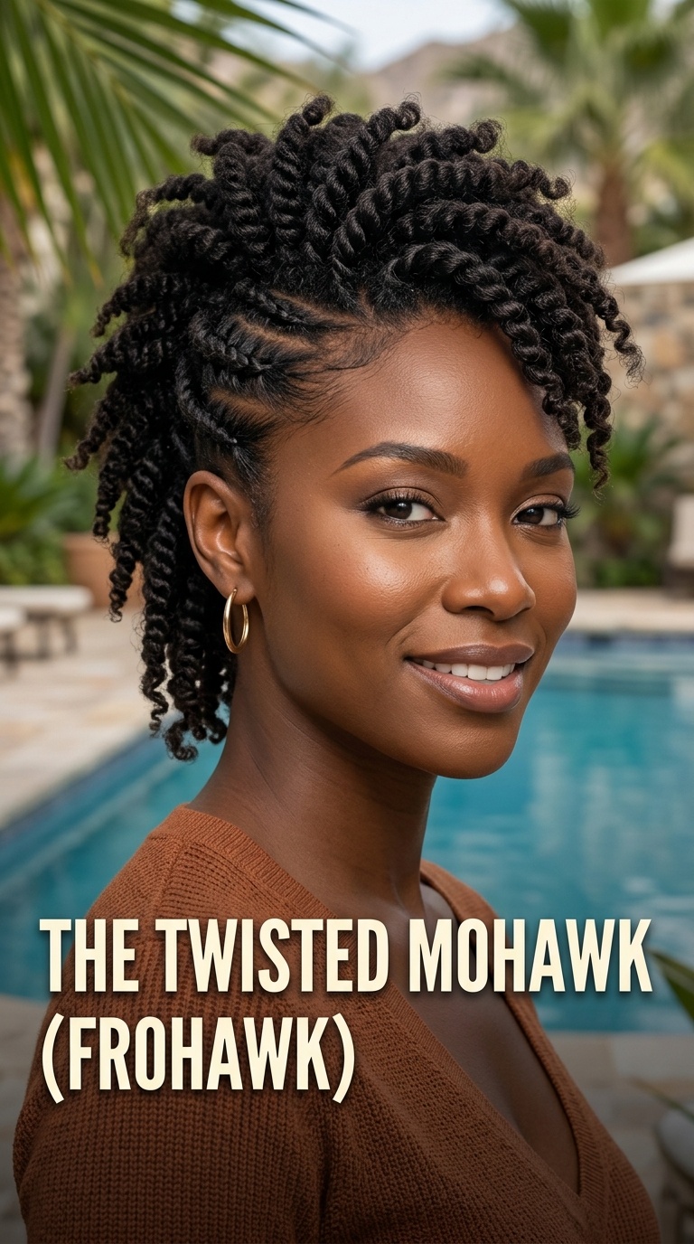 The Twisted Mohawk (Frohawk)
