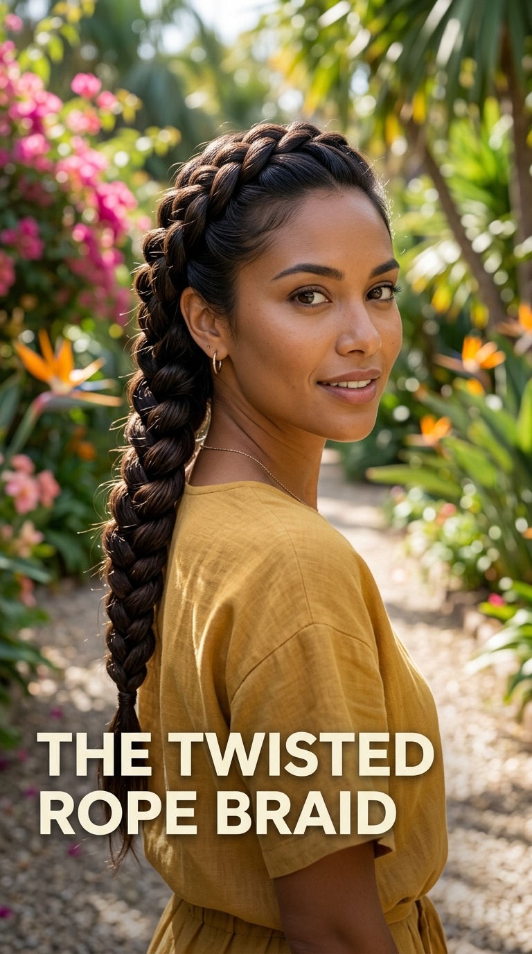 The Twisted Rope Braid