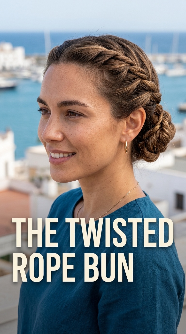 The Twisted Rope Bun