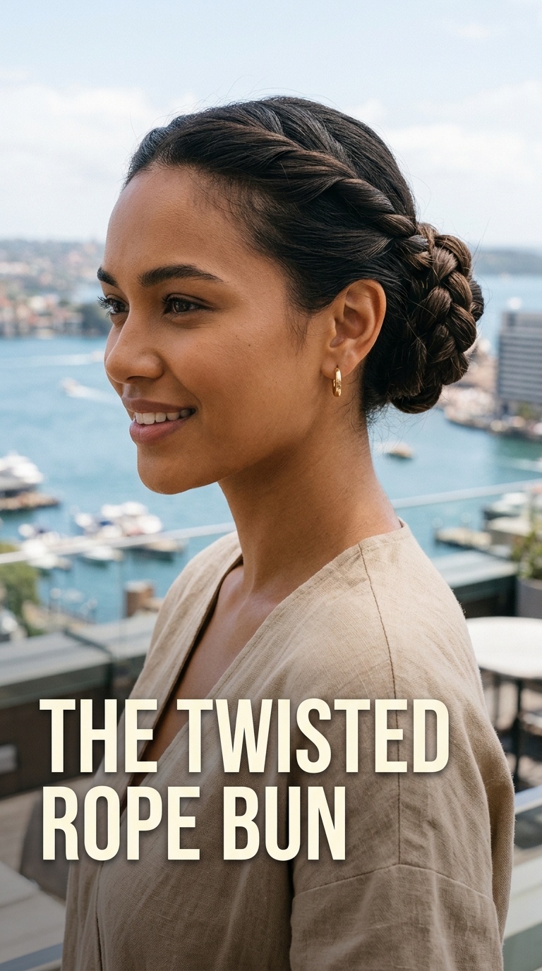 The Twisted Rope Bun