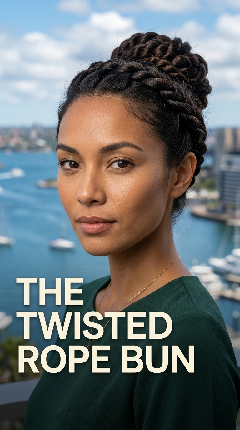 The Twisted Rope Bun
