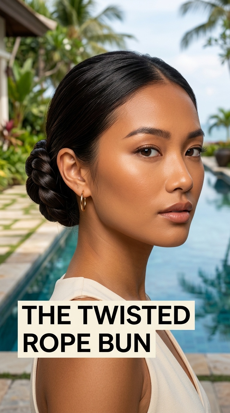 The Twisted Rope Bun