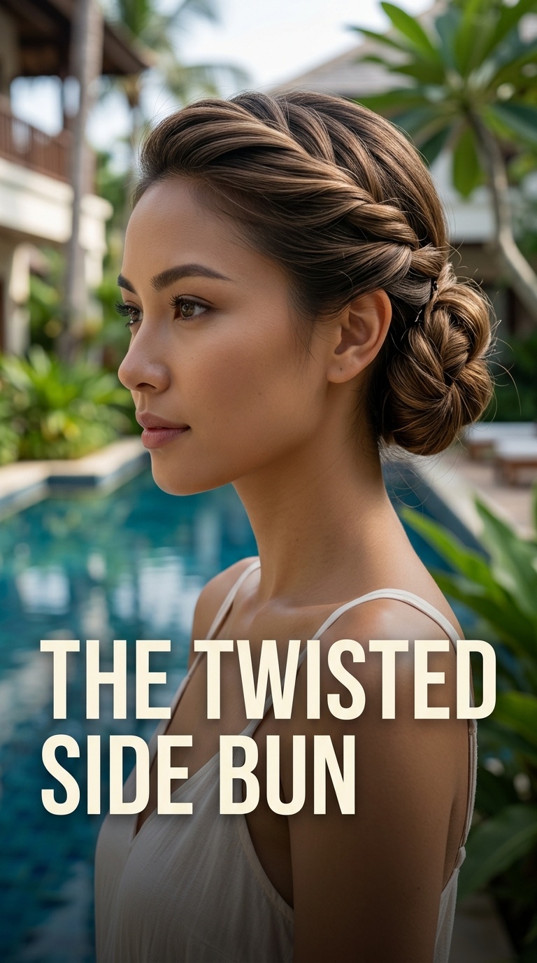 The Twisted Side Bun