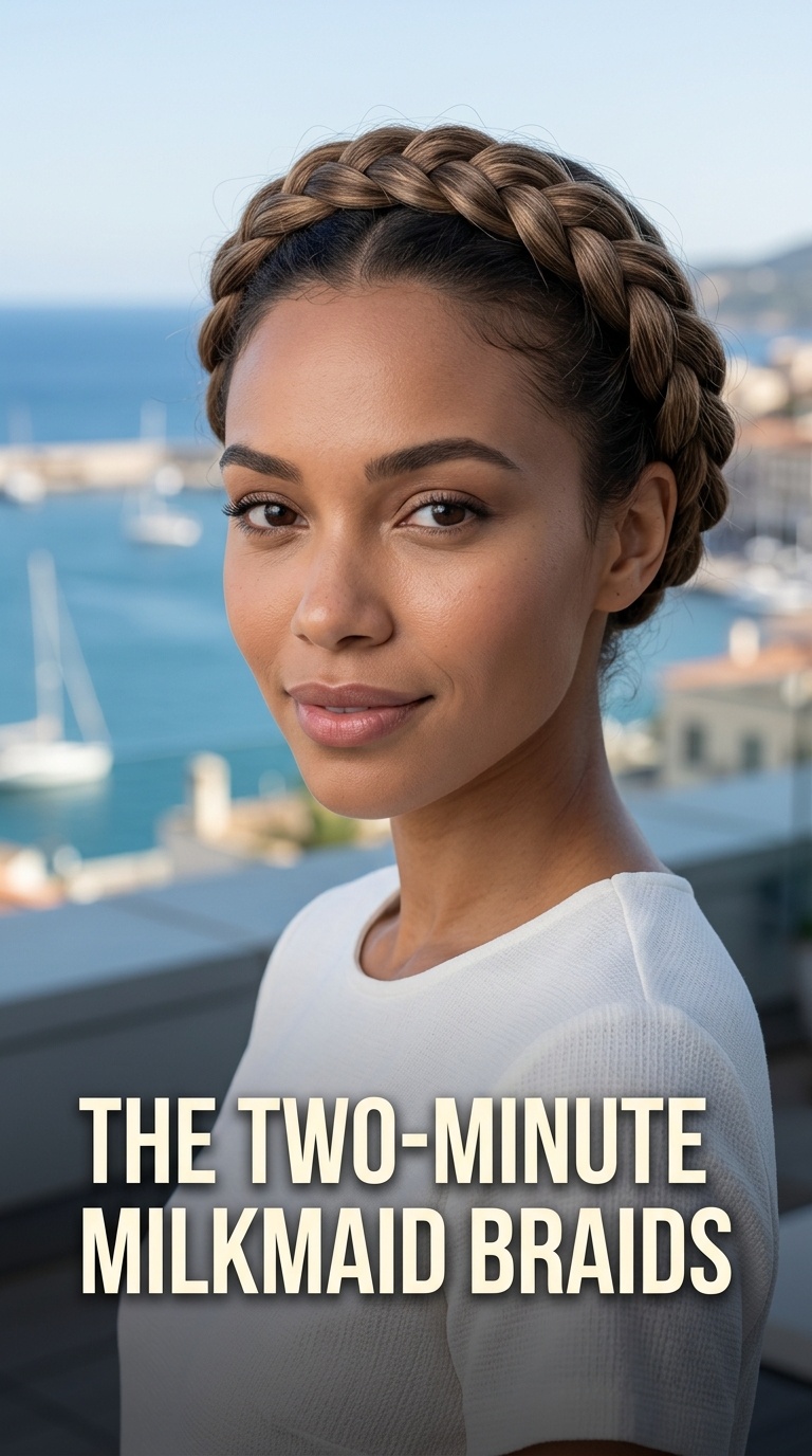 The Two-Minute Milkmaid Braids