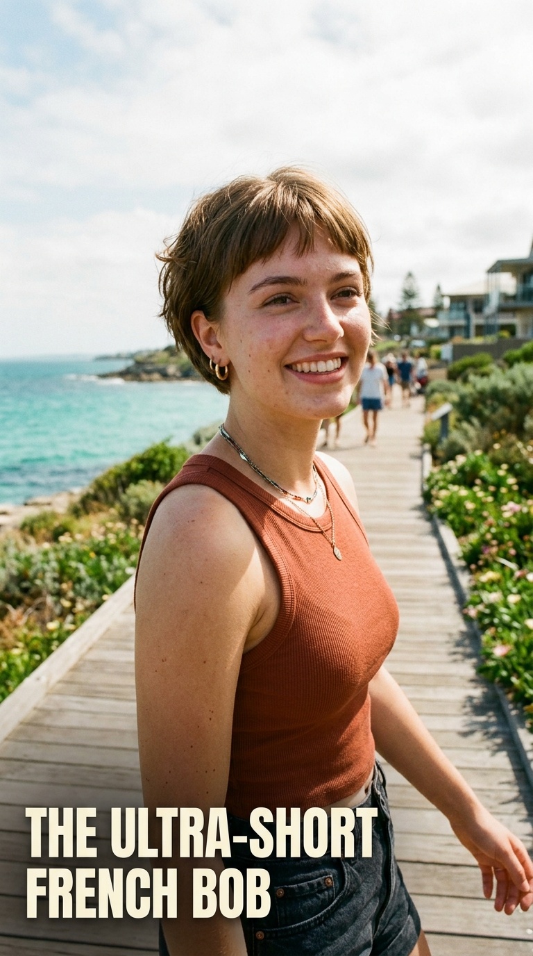 The Ultra-Short French Bob