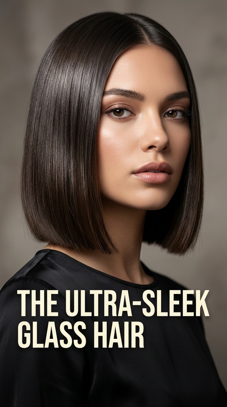 The Ultra-Sleek Glass Hair