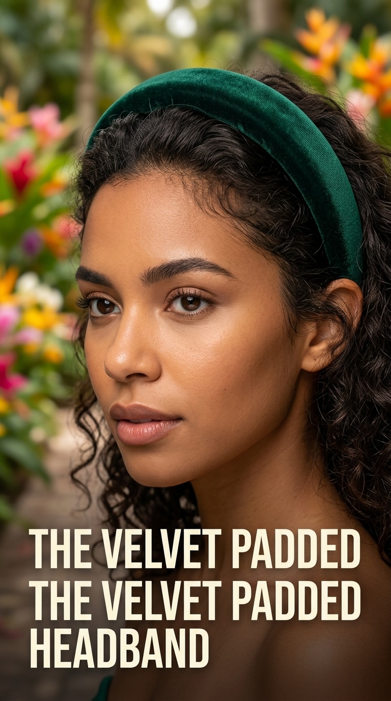 The Velvet Padded Headband