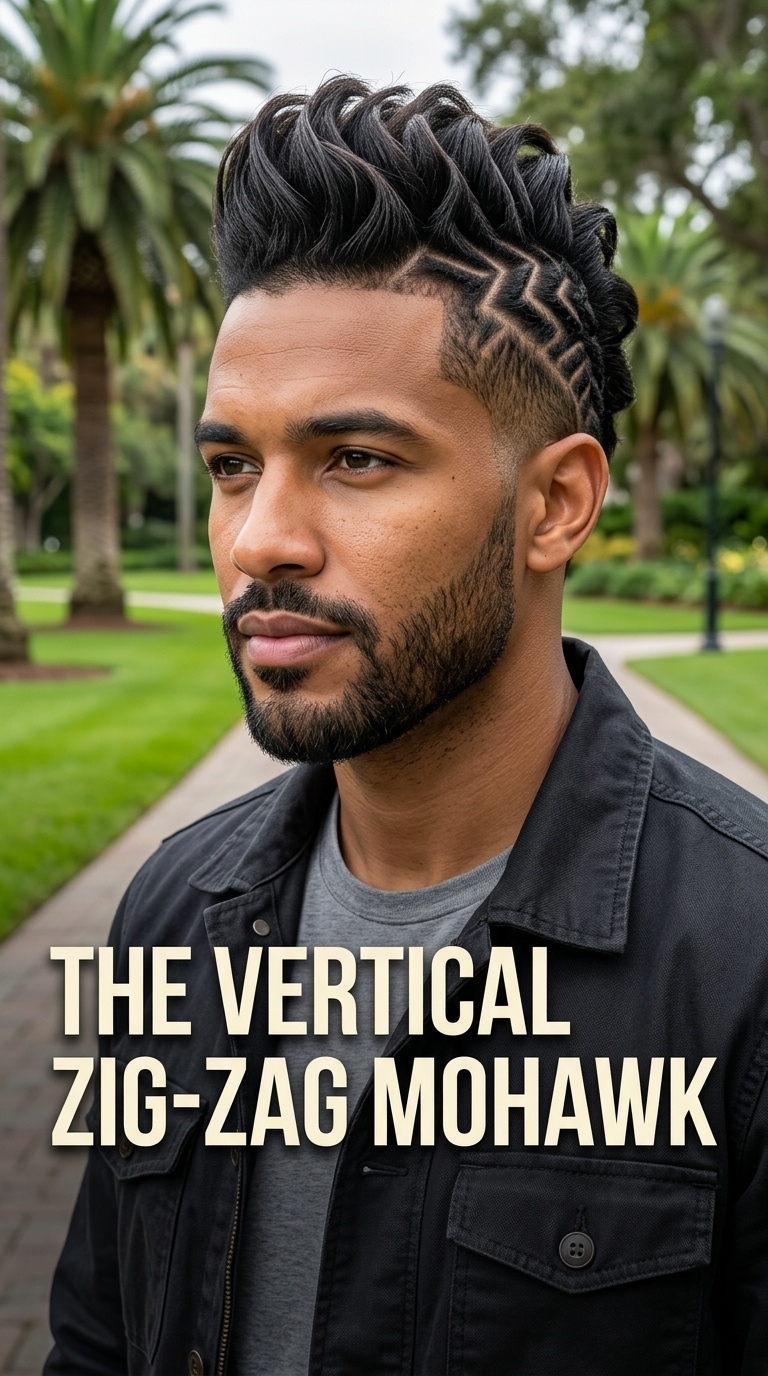 The Vertical Zig-Zag Mohawk