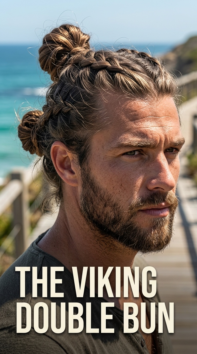 The Viking Double Bun