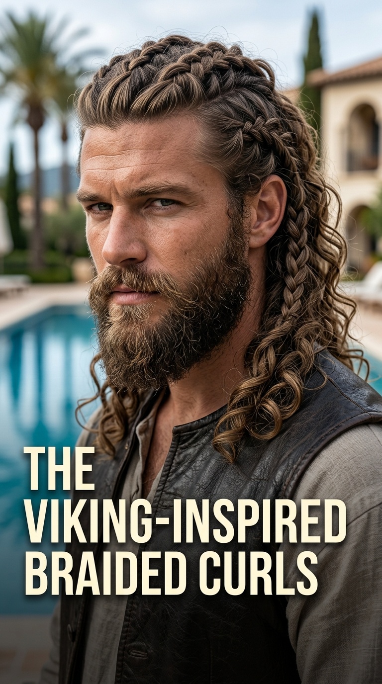 The Viking-Inspired Braided Curls
