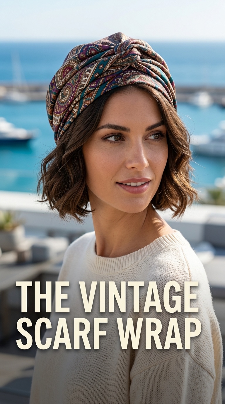 The Vintage Scarf Wrap