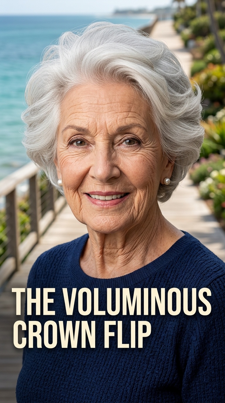 The Voluminous Crown Flip