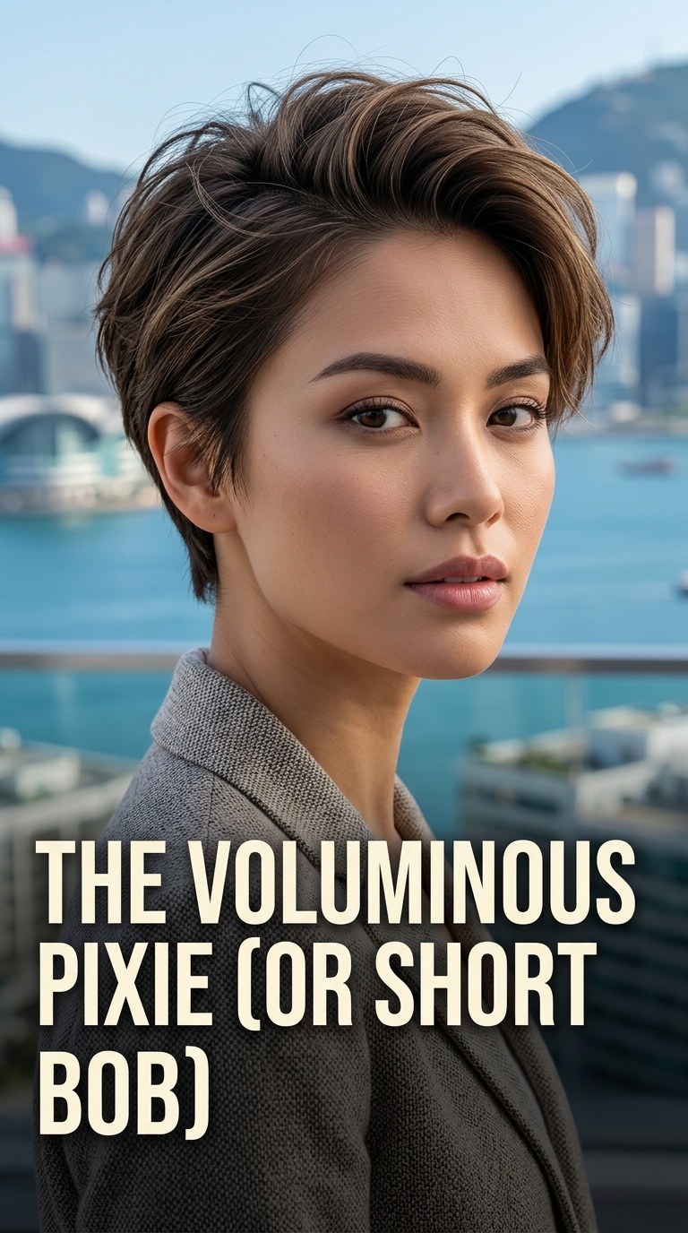 The Voluminous Pixie (or Short Bob)