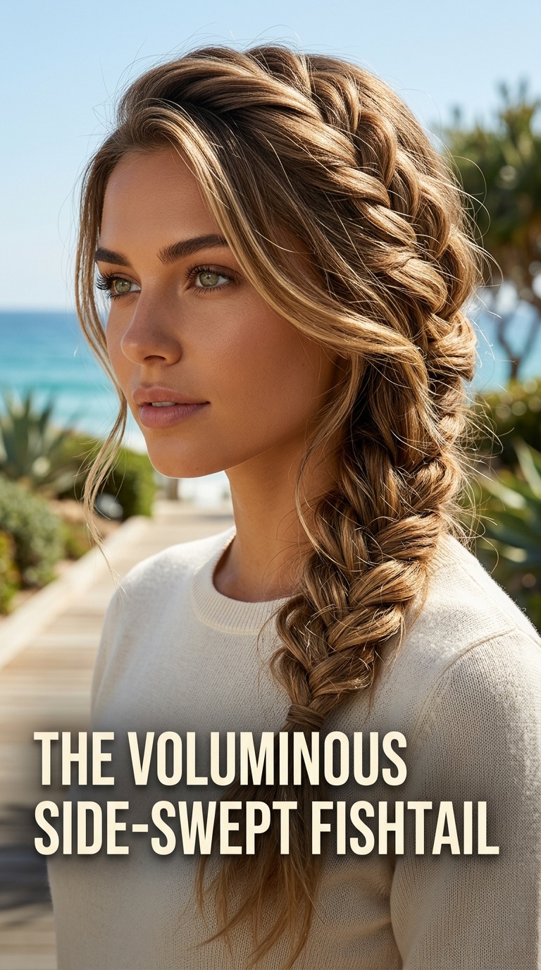 The Voluminous Side-Swept Fishtail