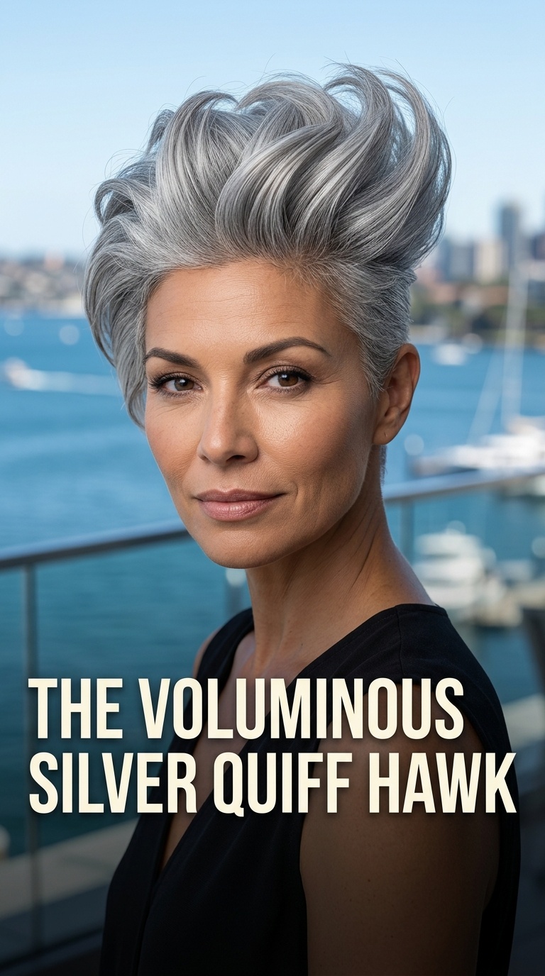 The Voluminous Silver Quiff Hawk