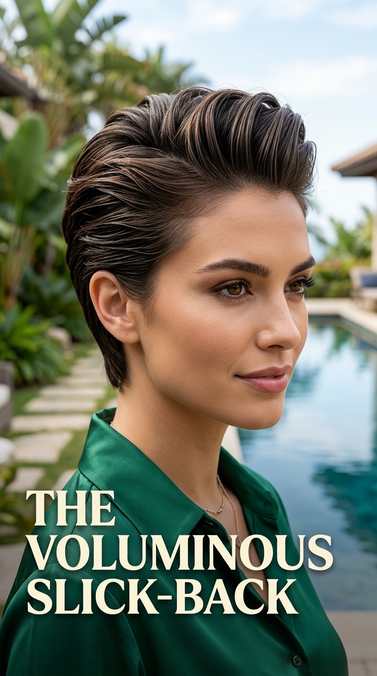The Voluminous Slick-Back