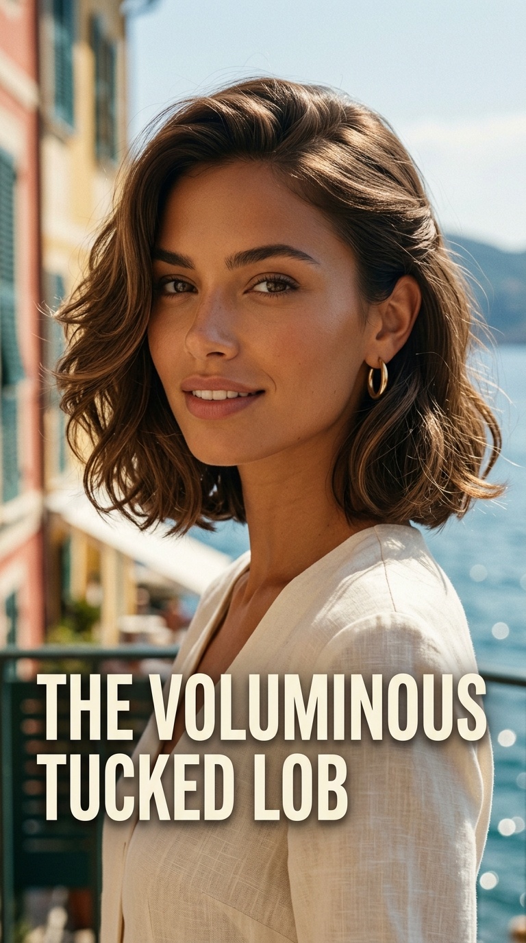 The Voluminous Tucked Lob