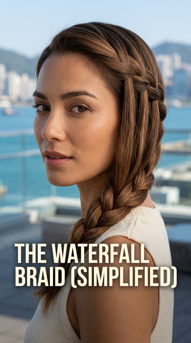 The Waterfall Braid (Simplified)