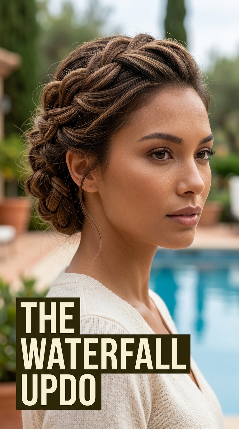 The Waterfall Updo