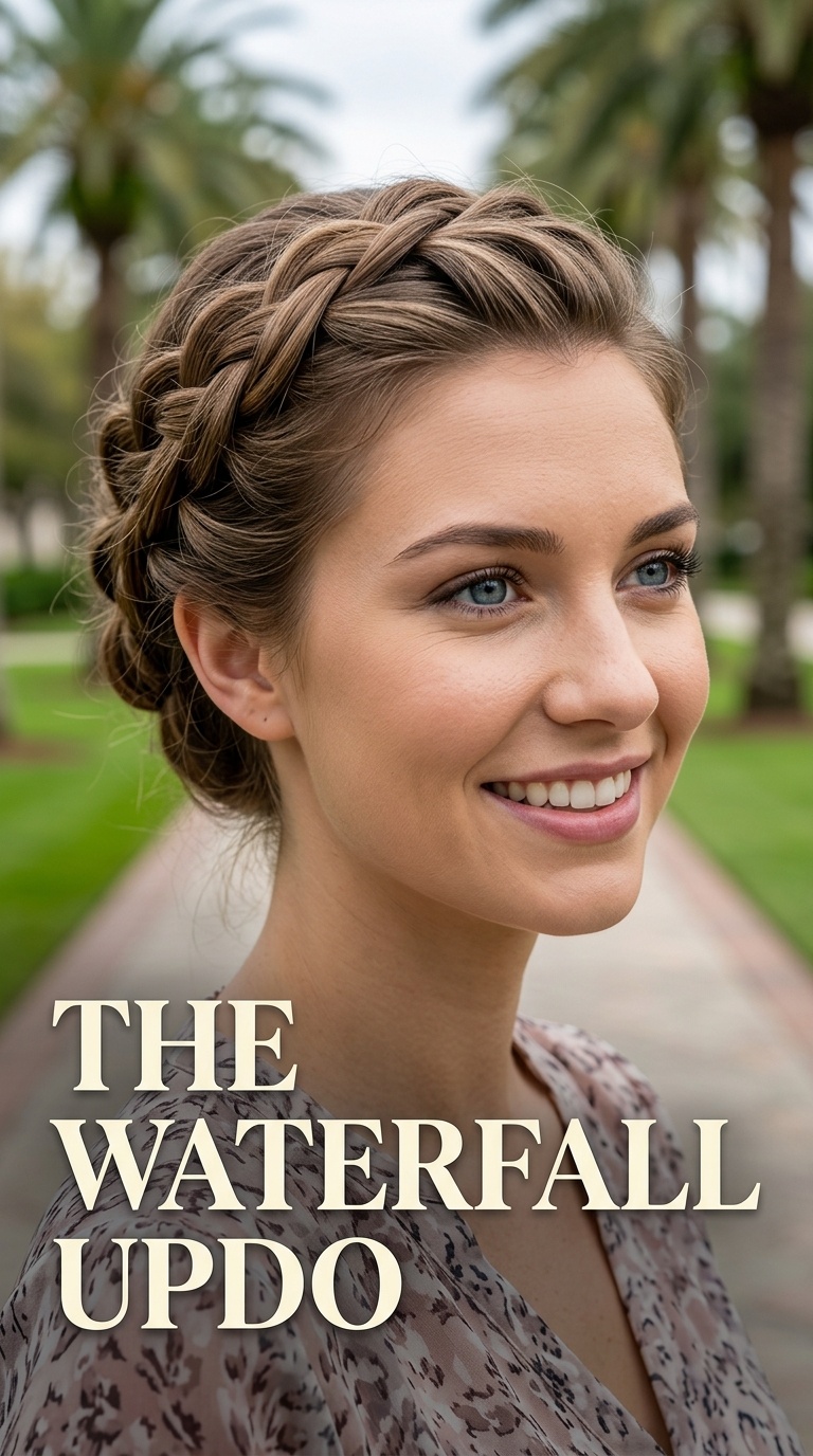 The Waterfall Updo