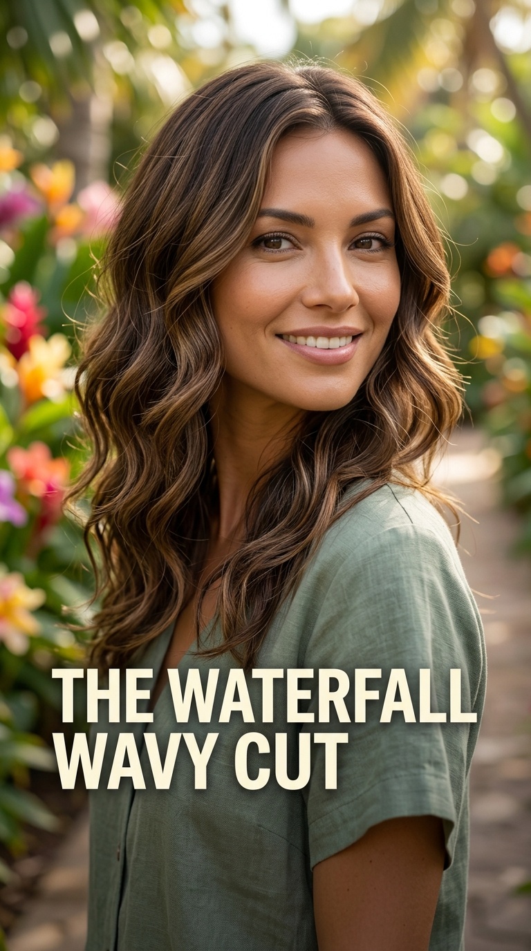 The Waterfall Wavy Cut