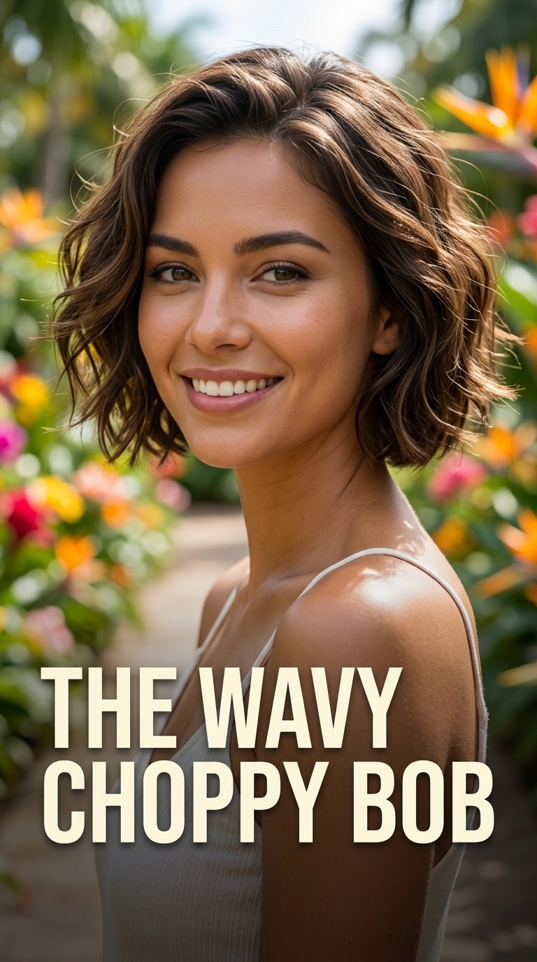The Wavy Choppy Bob