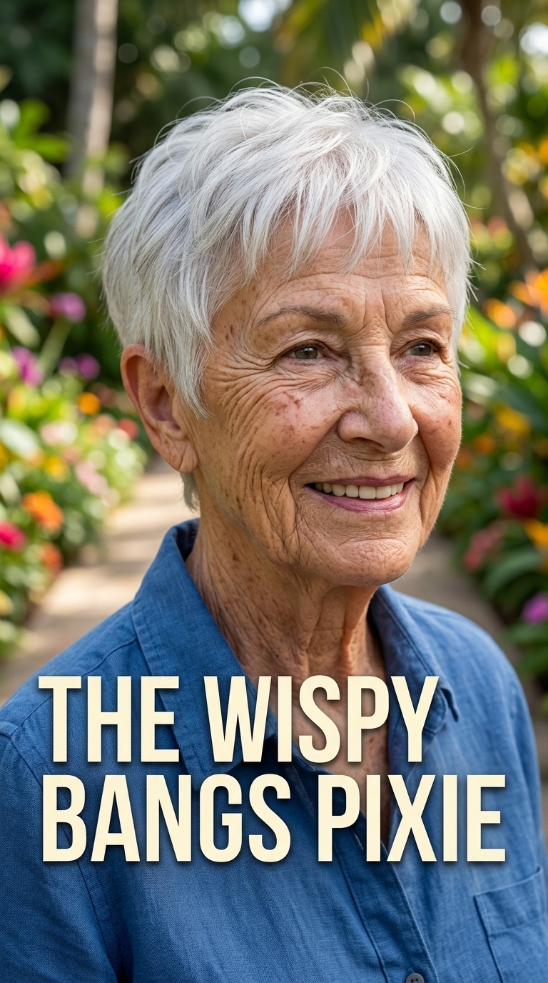 The Wispy Bangs Pixie