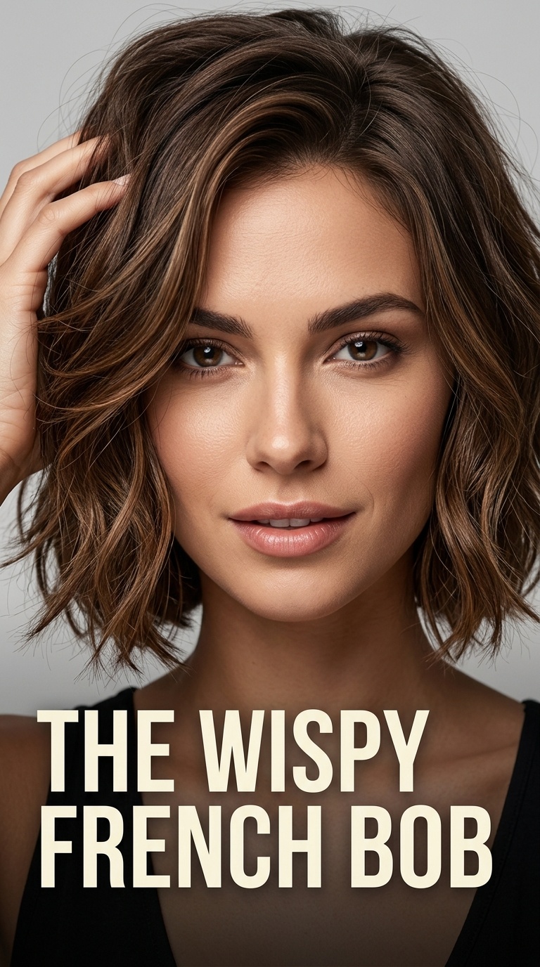 The Wispy French Bob