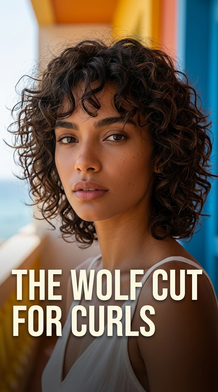 The Wolf Cut for Curls