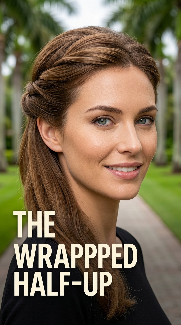 The Wrapped Half-Up