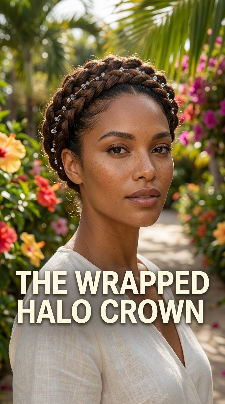 The Wrapped Halo Crown