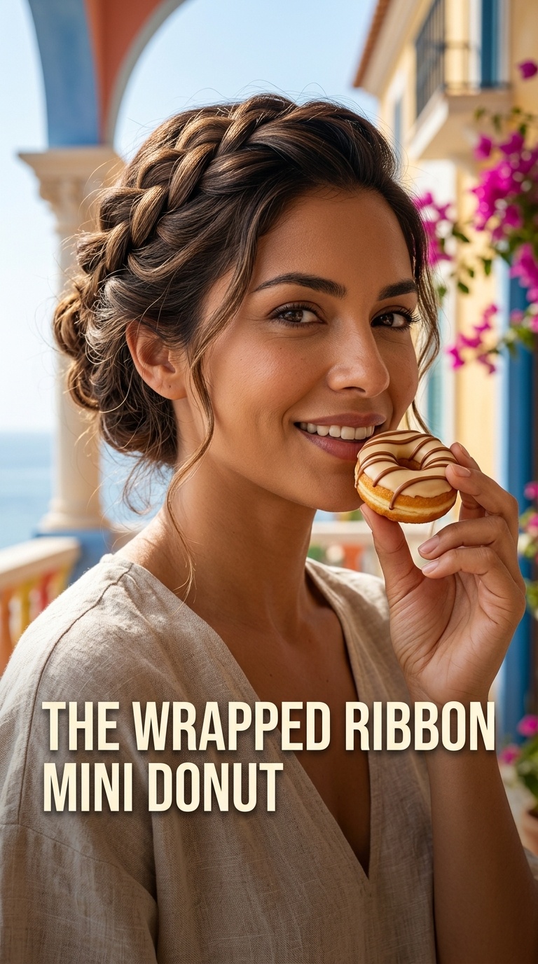 The Wrapped Ribbon Mini Donut