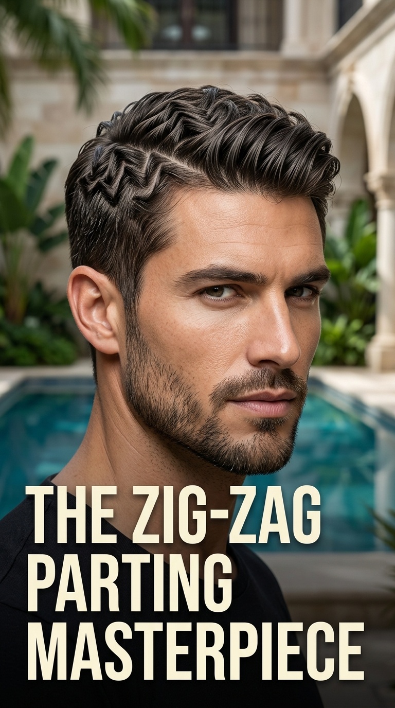 The Zig-Zag Parting Masterpiece