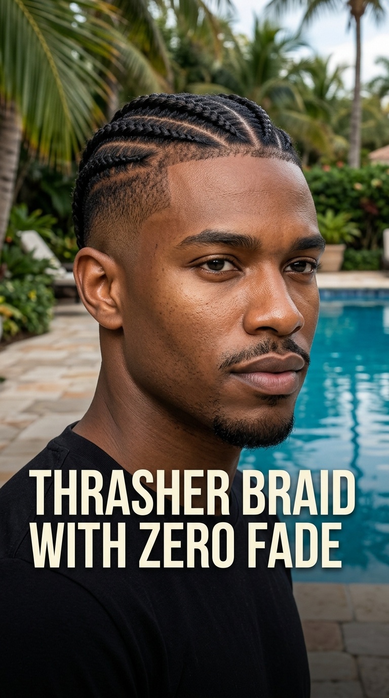 Thrasher Braid with Zero Fade