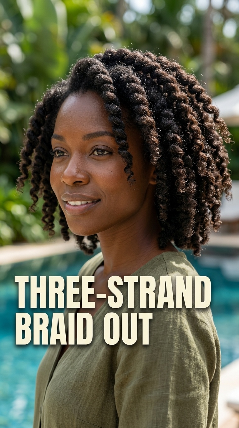 Three-Strand Braid Out
